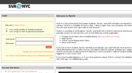 mysva|sva portal sign in.